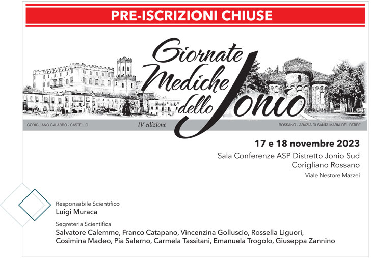 Giornate Mediche dello Jonio IV edizione