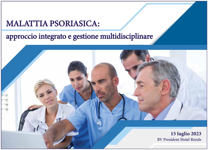 Malattia psoriasica: approccio integrato e gestione multidisciplinare