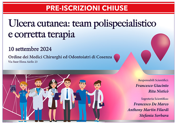 Ulcera cutanea: team polispecialistico e corretta terapia