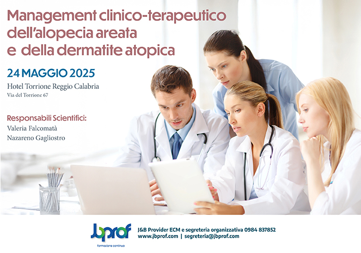 Management clinico-terapeutico dell'alopecia areata e della dermatite atopica