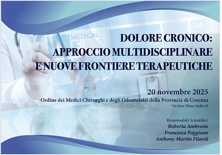 Dolore cronico: approccio multidisciplinare e nuove frontiere terapeutiche