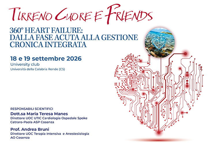 TIRRENO CUORE E FRIENDS 360 Heart Failure: dalla fase acuta alla gestione cronica integrata