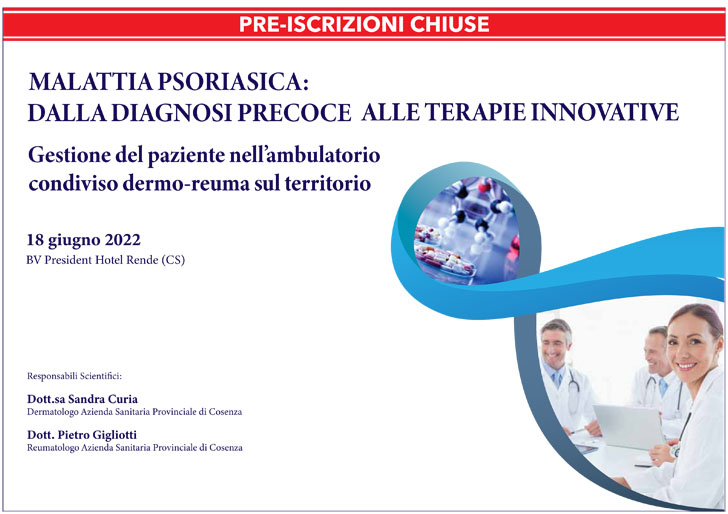 Malattia psoriasica dalla diagnosi precoce alle terapie innovative